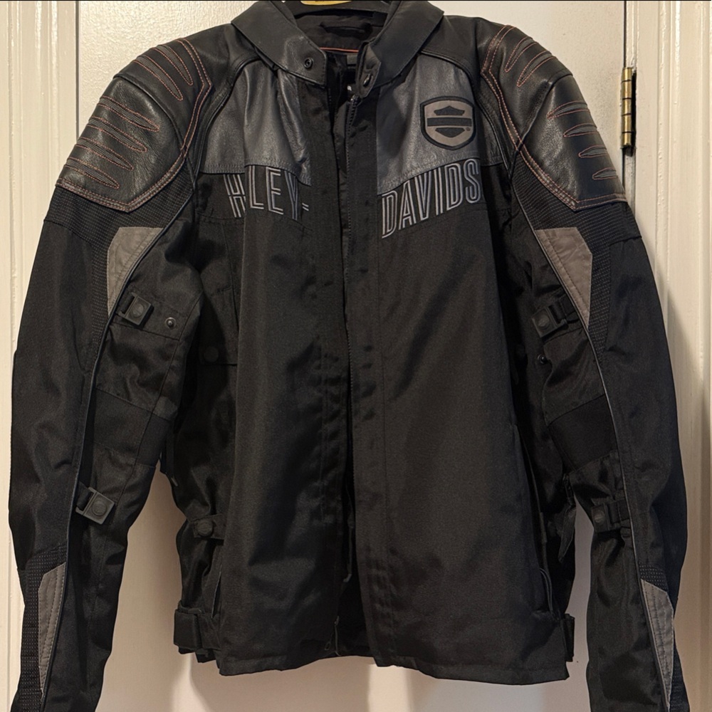 Harley-Davidson Black and Gray Performance Jacket